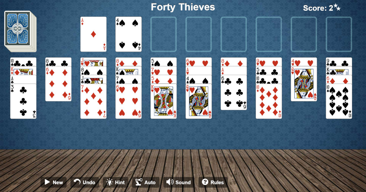 forty thieves solitaire free download for mac