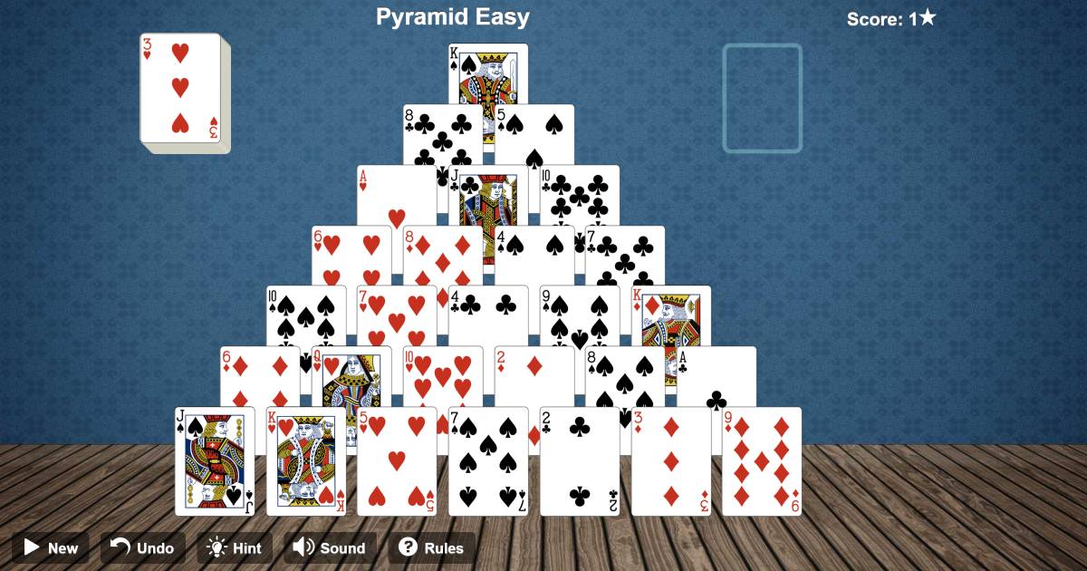 Pyramid Easy - Play Online